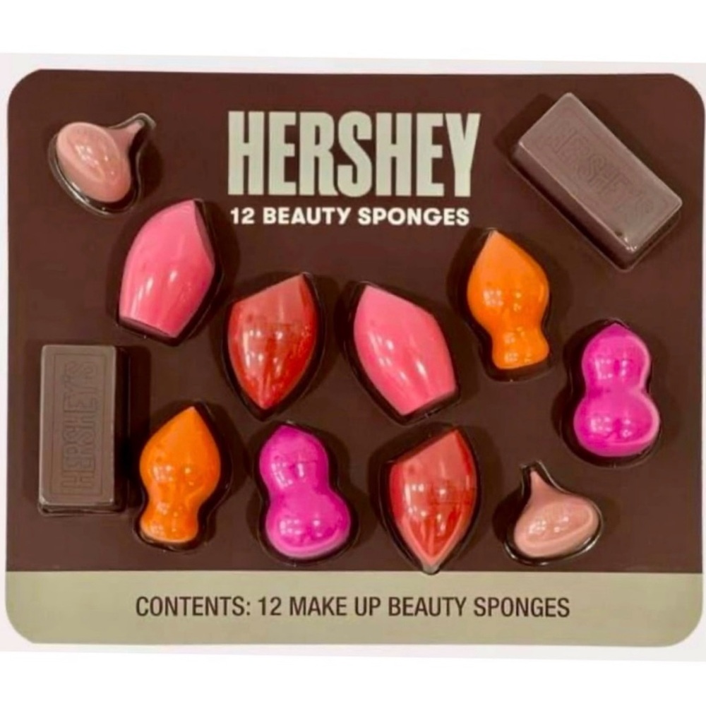 New HERSHEY'S Beauty Blender Makeup Sponges 12-Pack